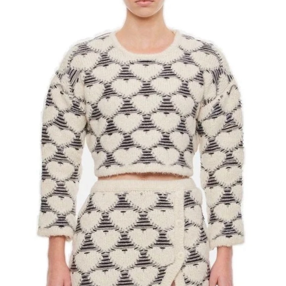 Marco Rambaldi Floating Heart Knitted Jumper - Picture 3 of 6